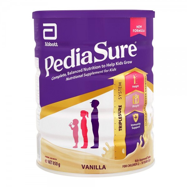 PEDIASURE VANILLA 850G