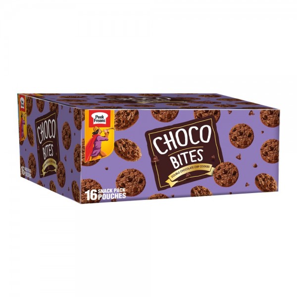 PEEK FREANS CHOCO BITES DOUBLE CHO SNACK PACK 16PC BOX