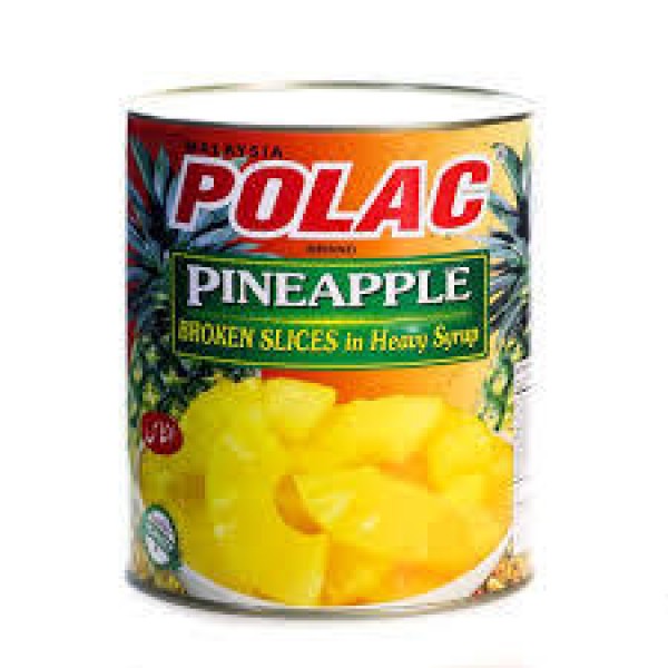 POLAC PINEAPPLE BROKEN SLICES 540GM