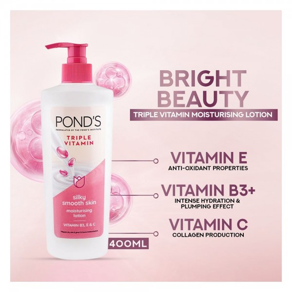 PONDS LOTION 400ML PUMP