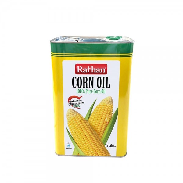 RAFHAN CORN OIL 5LTR