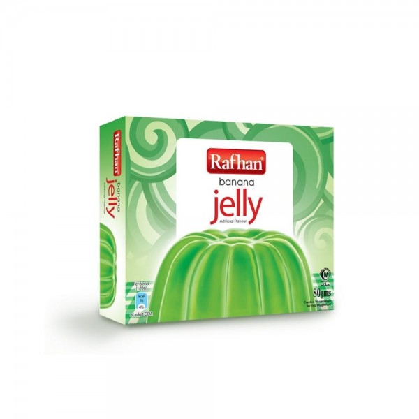 RAFHAN JELLY BANANA 80G