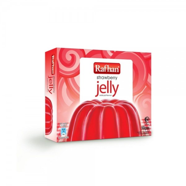 RAFHAN JELLY STRAWBERRY 80G