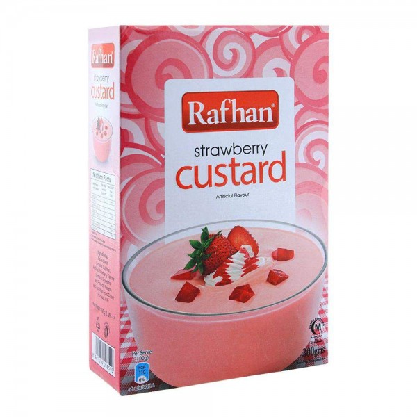 RAFHAN STRAWBERRY CUSTARD 275 GRM