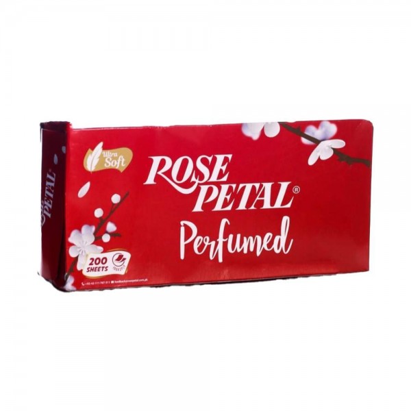 ROSE PETAL PERFUMED TISSUE 150 PULLS x2