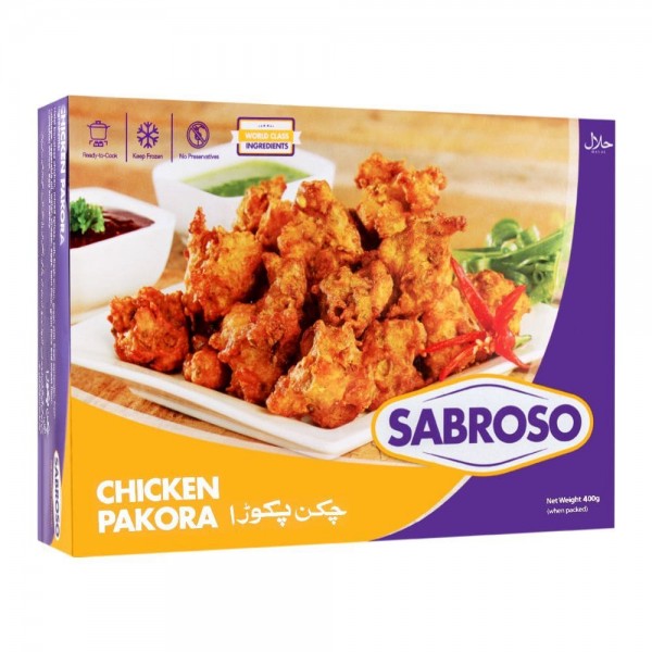 SABROSO CHICKEN PAKORA 400GM