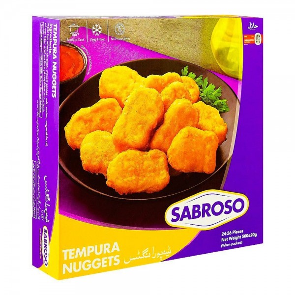 SABROSO CHICKEN TEMPURA NUGGET 500GM