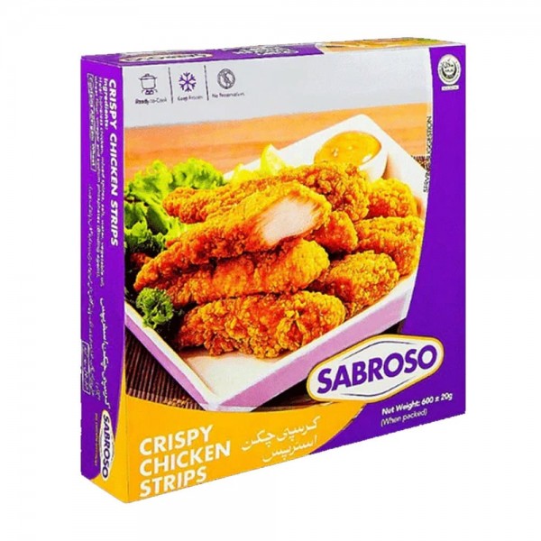 SABROSO CRISPY CHICKEN STRIPS 600GM
