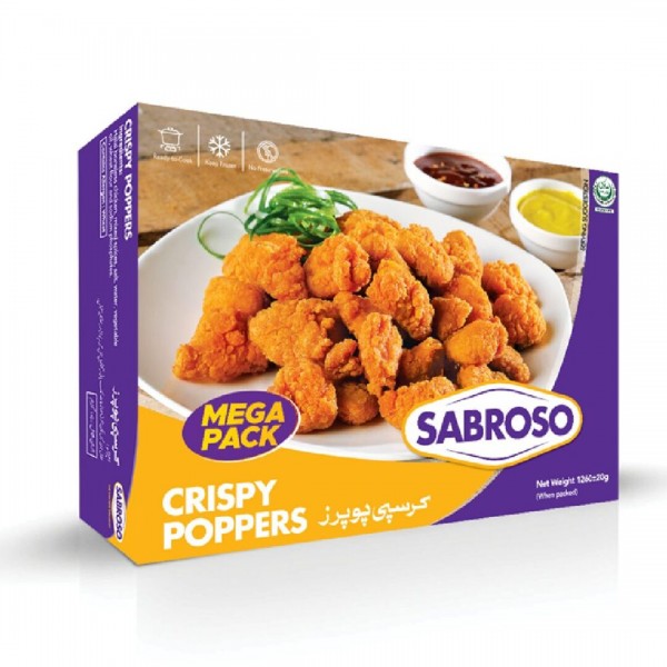 SABROSO CRISPY POPPER MEGA PACK 1260GM