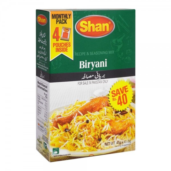 SHAN BIRYANI 45G x 4