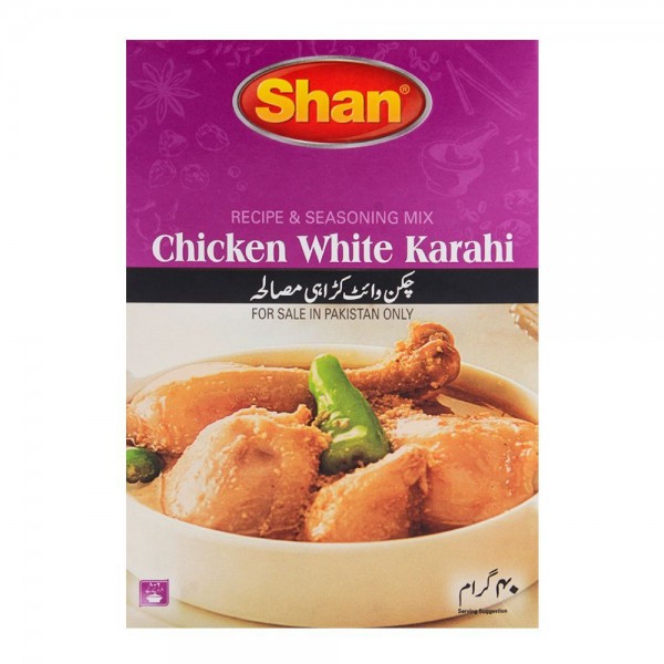 SHAN CHICKEN WHITE KARAHI 80G