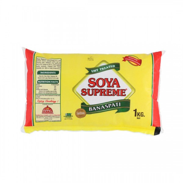 SOYA SUPREME BANASPATI 1KG POLY BAG