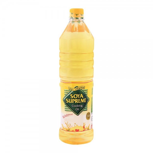 SOYA SUPREME COOKING OIL 1 LITRE BOTTLE