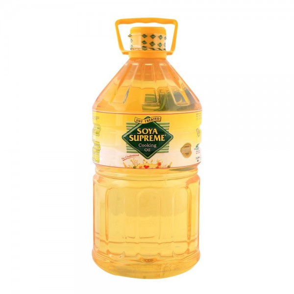 SOYA SUPREME COOKING OIL 5 LITRE BOTTLE