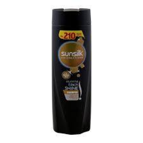 SUNSILK SHAMPOO BLACK SHINE 185ML