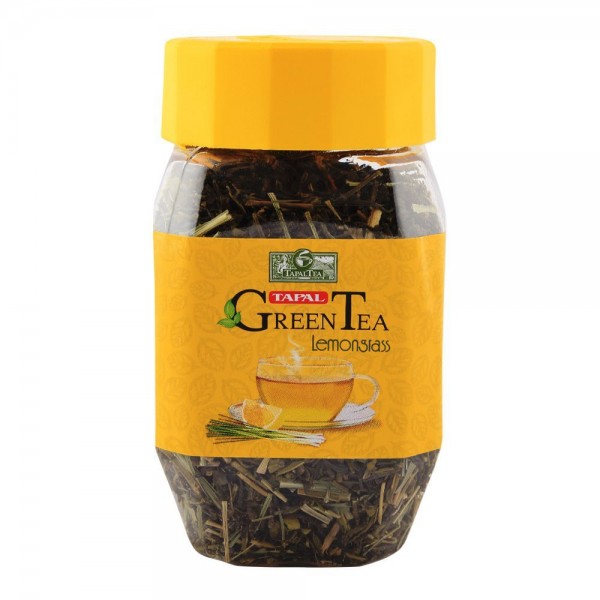 TAPAL GREEN TEA LEMON GRASS JAR 100GM
