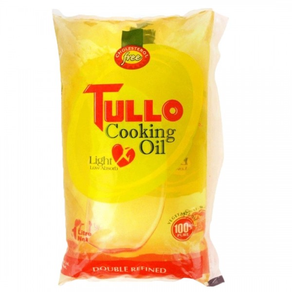 TULLO COOKING OIL 1LITRE POLYBAG