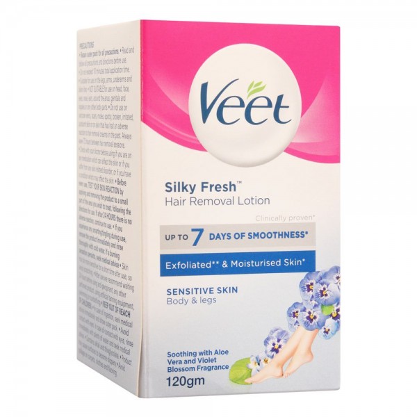 VEET HAIR REMOVAL LOTION SENSITIVE SKIN 120GM