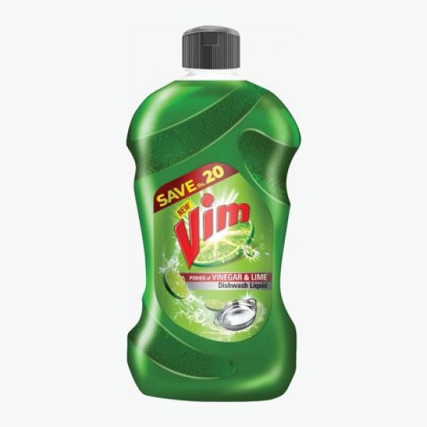 VIM DISHWASH GEL LIME 250ML BOTTLE