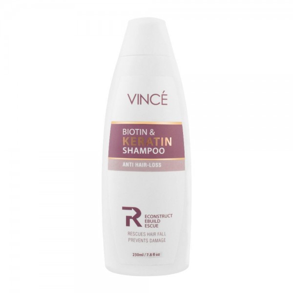 VINCE BIOTIN KERATIN SHAMPOO 230ML