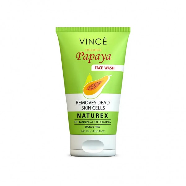 VINCE PAPAYA FACE WASH 120ML