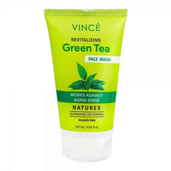 VINCE REVITALIZING GREEN TEA FACE WASH 120ML