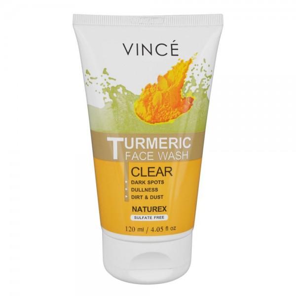 VINCE TUMERIC FACE WASH 120ML