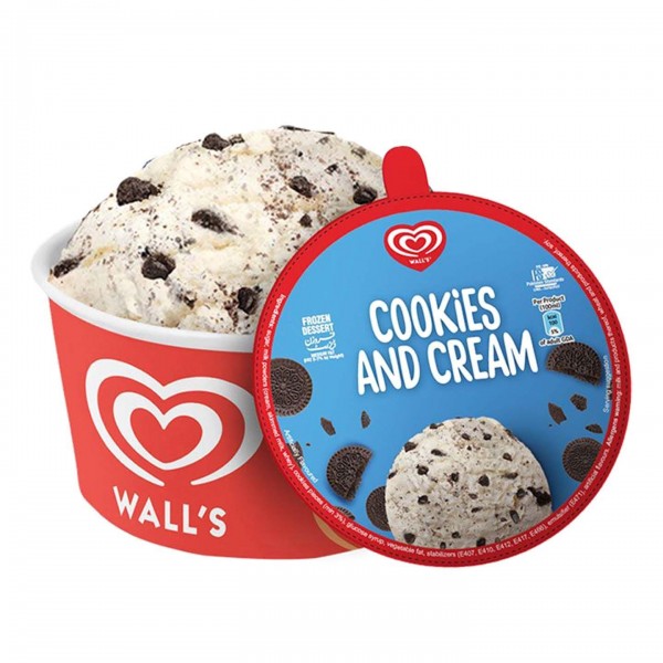 WALL`S COOKIES & CREAM CUP 100ML