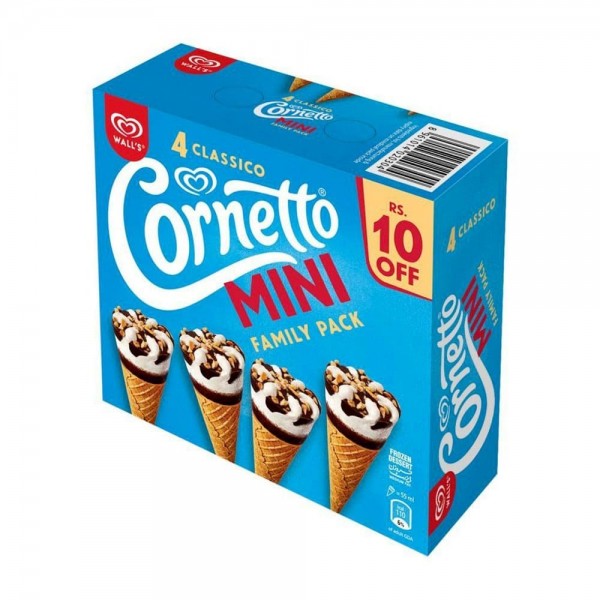 WALL`S CORNETTO MINI FAMILY PACK 220ML