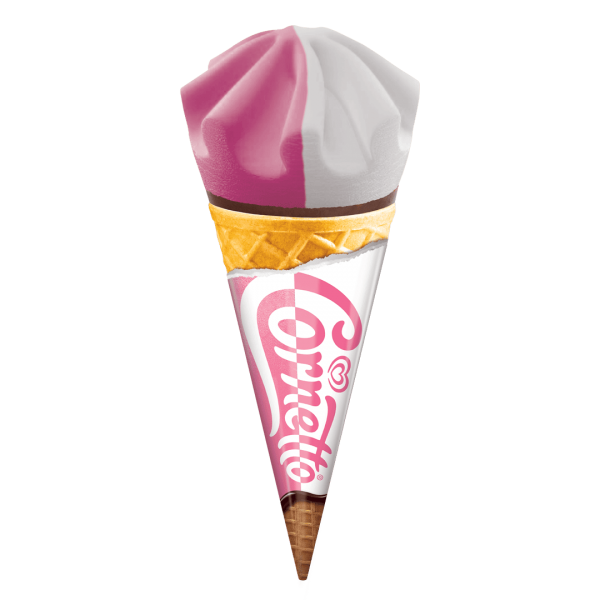 WALL`S CORNETTO POP-CONE STRAWBERRY VANILLA
