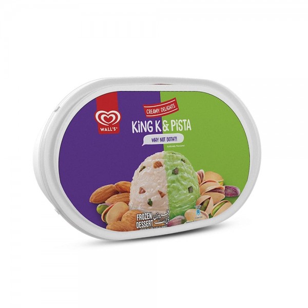 WALL`S KING KULFA & PISTA 800ML TUB