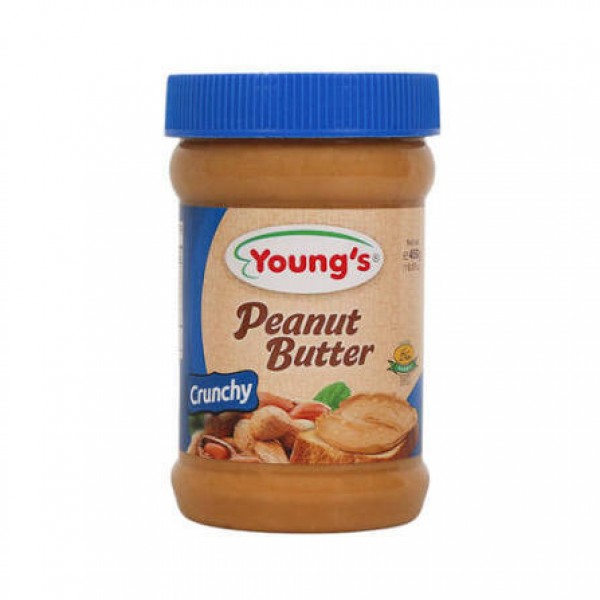 YOUNGS PEANUT BUTTER CRUNCHY 454GM